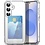 Ntech Hoesje Geschikt Voor Samsung Galaxy A37 hoesje met pasjeshouder transparant Shock proof case met Kaarthouder
