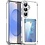 Ntech Hoesje Geschikt Voor Samsung Galaxy A57 hoesje met pasjeshouder transparant Shock proof case met Kaarthouder