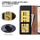 Ntech Hoesje geschikt voor Xiaomi Redmi 17C 5G /  Redmi 14C bookcase Zwart - Met screenprotector tempered glass Xiaomi Redmi 17C 5G /  Redmi 14C - 2x