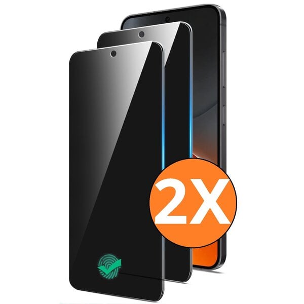 Ntech Screenprotector - Geschikt voor Samsung S26 FE Screenprotector Privacy Bescherm Glas - 2 Stuks - Screenprotector Geschikt voor Samsung Galaxy S26 FE / S25FE / S24 FE 5G Privacy Screenprotector Tempered Glass