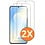Ntech Screenprotector Geschikt voor Samsung Galaxy S26 FE / S25 FE / S24 FE - Beschermglas - gehard glas – tempered glass - 2 Stuks