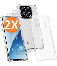 Ntech Hoesje geschikt voor Xiaomi Mi 15 Hoesje transparant
