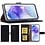 Ntech Hoesje geschikt voor Samsung Galaxy A27 5G Hoesje Zwart met Pasjeshouder + 2x Screenprotector Tempered Glass – Schokbestendige Wallet Telefoonhoes
