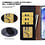 Ntech Hoesje geschikt voor Samsung Galaxy A27 5G Hoesje Zwart met Pasjeshouder + 2x Screenprotector Tempered Glass – Schokbestendige Wallet Telefoonhoes