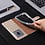 Ntech Hoesje geschikt voor Samsung Galaxy A27 5G Hoesje Goud met Pasjeshouder + 2x Screenprotector Tempered Glass – Schokbestendige Wallet Telefoonhoes
