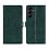 Ntech Hoesje geschikt voor Samsung Galaxy A27 5G Hoesje Groen met Pasjeshouder + 2x Screenprotector Tempered Glass – Schokbestendige Wallet Telefoonhoes