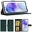 Ntech Hoesje geschikt voor Samsung Galaxy A27 5G Hoesje Groen met Pasjeshouder + 2x Screenprotector Tempered Glass – Schokbestendige Wallet Telefoonhoes