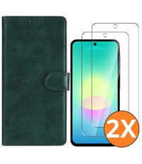 Ntech Hoesje geschikt voor Samsung Galaxy A27 5G Hoesje Groen