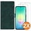 Ntech Hoesje geschikt voor Samsung Galaxy A27 5G Hoesje Groen met Pasjeshouder + 2x Screenprotector Tempered Glass – Schokbestendige Wallet Telefoonhoes