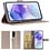 Ntech Hoesje geschikt voor Samsung Galaxy A27 Hoesje Goud Bookcase – Ntech Wallet Case met Pasjeshouder & Magneetsluiting Beschermhoes – Schokbestermende Flip Cover