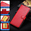 Ntech Hoesje geschikt voor Samsung Galaxy A27 Hoesje Rood Bookcase – Ntech Wallet Case met Pasjeshouder & Magneetsluiting Beschermhoes – Schokbestermende Flip Cover