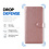 Ntech Hoesje geschikt voor Samsung Galaxy A27 Hoesje Rose Goud Bookcase – Ntech Wallet Case met Pasjeshouder & Magneetsluiting Beschermhoes – Schokbestermende Flip Cover