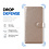 Ntech Hoesje geschikt voor Samsung Galaxy A27 Hoesje Goud Bookcase – Ntech Wallet Case met Pasjeshouder & Magneetsluiting Beschermhoes – Schokbestermende Flip Cover
