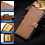 Ntech Hoesje geschikt voor Samsung Galaxy A27 Hoesje Bruin Bookcase – Ntech Wallet Case met Pasjeshouder & Magneetsluiting Beschermhoes – Schokbestermende Flip Cover