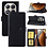 Ntech Hoesje geschikt voor Redmi Note 15 Pro 5G Hoesje Zwart Bookcase – Ntech Wallet Case met Pasjeshouder & Magneetsluiting Beschermhoes – Schokbestermende Flip Cover