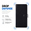Ntech Hoesje geschikt voor Redmi Note 15 Pro 5G Hoesje Zwart Bookcase – Ntech Wallet Case met Pasjeshouder & Magneetsluiting Beschermhoes – Schokbestermende Flip Cover