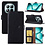 Ntech Hoesje geschikt voor Redmi Note 15 Pro Plus 5G Hoesje Zwart Bookcase – Ntech Wallet Case met Pasjeshouder & Magneetsluiting Beschermhoes – Schokbestermende Flip Cover
