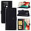 Ntech Hoesje geschikt voor Redmi Note 13 Pro 5G Hoesje Zwart Bookcase – Ntech Wallet Case met Pasjeshouder & Magneetsluiting Beschermhoes – Schokbestermende Flip Cover