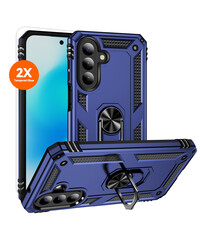 Ntech Hoesje Geschikt voor Samsung Galaxy A27 Hoesje – Blauw