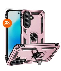 Ntech Hoesje Geschikt voor Samsung Galaxy A27 Hoesje – Rose Goud