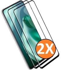 Ntech Full Cover Screenprotector geschikt voor Samsung Galaxy A27