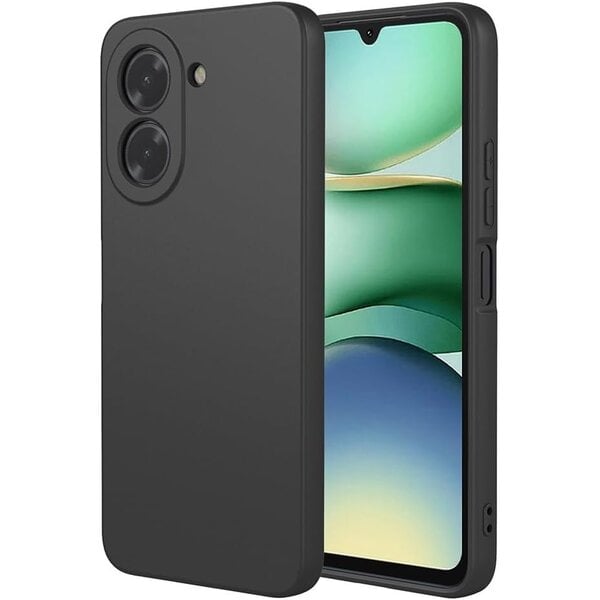 Ntech Hoesje geschikt voor Xiaomi Redmi A5 4G hoesje Siliconen cover Zwart backcover