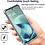 Ntech Hoesje Geschikt voor Motorola Moto G57 Power/G67 Power - transparant Anti Shock silicone hoesje met 2 Pack Screenprotector tempered glass