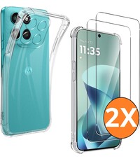 Ntech Hoesje Geschikt voor Motorola Moto G57 Power/G67 Power