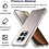 Ntech Hoesje Geschikt voor Xiaomi Redmi Note 15 Pro 5G - transparant Anti Shock silicone hoesje met 2 Pack Screenprotector tempered glass