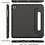 Ntech Tablet Hoes voor Samsung Galaxy Tab A11 / Tab A9 8.7 Inch – Kidsproof Kinderhoes met Handvat – Schokbestendige Beschermhoes – Zwart - Ntech