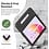 Ntech Tablet Hoes voor Samsung Galaxy Tab A11 / Tab A9 8.7 Inch – Kidsproof Kinderhoes met Handvat – Schokbestendige Beschermhoes – Zwart - Ntech