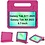 Ntech Tablet Hoes voor Samsung Galaxy Tab A11 / Tab A9 8.7 Inch – Kidsproof Kinderhoes met Handvat – Schokbestendige Beschermhoes – Roze - Ntech