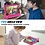 Ntech Tablet Hoes voor Samsung Galaxy Tab A11 / Tab A9 8.7 Inch – Kidsproof Kinderhoes met Handvat – Schokbestendige Beschermhoes – Roze - Ntech