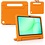 Ntech Tablet Hoes voor Samsung Galaxy Tab A11 / Tab A9 8.7 Inch – Kidsproof Kinderhoes met Handvat – Schokbestendige Beschermhoes – Oranje - Ntech