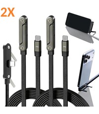 Ntech Ntech USB-C Kabel 1,5m (2 Stuks) – 240W