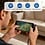 Ntech USB-C naar USB-C Adapter met Opvouwbare Telefoonstandaard – 240W Fast Charge – 2-in-1 Type-C Oplaadadapter & Telefoonhouder - Ntech
