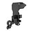 Ntech Fiets Telefoonhouder 2-in-1 – Universele GSM Houder met Zonneklep voor Fiets, E-bike, Fatbike, Motor & Scooter - Accessoires – 360° Draaibaar met Safety Lock en Anti-Schok Systeem - Ntech