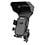 Ntech Fiets Telefoonhouder 2-in-1 – Universele GSM Houder met Zonneklep voor Fiets, E-bike, Fatbike, Motor & Scooter - Accessoires – 360° Draaibaar met Safety Lock en Anti-Schok Systeem - Ntech