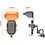 Ntech Fiets Telefoonhouder 2-in-1 – Universele GSM Houder met Zonneklep voor Fiets, E-bike, Fatbike, Motor & Scooter - Accessoires – 360° Draaibaar met Safety Lock en Anti-Schok Systeem - Ntech