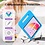 Ntech Tablet Hoes voor Samsung Galaxy Tab A11 Plus / Tab A9 Plus Hoes Blauw – Kidsproof Kinderhoes met Handvat – Schokbestendige Beschermhoes - Ntech