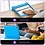 Ntech Tablet Hoes voor Samsung Galaxy Tab A11 Plus / Tab A9 Plus Hoes Oranje – Kidsproof Kinderhoes met Handvat – Schokbestendige Beschermhoes - Ntech