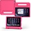 Ntech Tablet Hoes voor Samsung Galaxy Tab A11 Plus / Tab A9 Plus Hoes Roze – Kidsproof Kinderhoes met Handvat – Schokbestendige Beschermhoes - Ntech