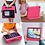Ntech Tablet Hoes voor Samsung Galaxy Tab A11 Plus / Tab A9 Plus Hoes Roze – Kidsproof Kinderhoes met Handvat – Schokbestendige Beschermhoes - Ntech