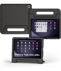 Ntech Tablet Hoes voor Samsung Galaxy Tab A11 Plus / Tab A9 Plus Hoes Zwart