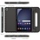 Ntech Tablet Hoes voor Samsung Galaxy Tab A11 Plus / Tab A9 Plus Hoes Zwart – Kidsproof Kinderhoes met Handvat – Schokbestendige Beschermhoes - Ntech