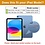 Ntech Tablet Hoes voor iPad 10e/11e Generatie 10.9/11 Inch – Oranje Kidsproof Kinderhoes met Handvat – Schokbestendige Beschermhoes – Ntech