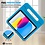 Ntech Tablet Hoes voor iPad 10e/11e Generatie 10.9/11 Inch – Blauw Kidsproof Kinderhoes met Handvat – Schokbestendige Beschermhoes – Ntech