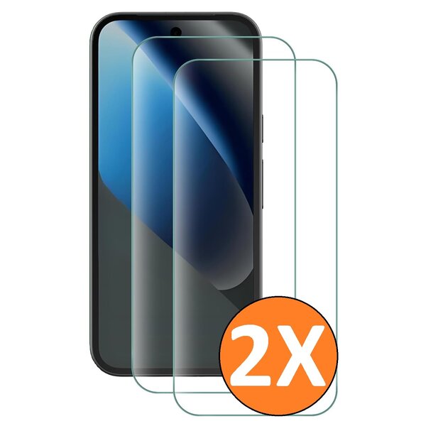 Ntech Screenprotector Geschikt voor Google Pixel 10a Screenprotector - 2 Stuks Glas Gehard Google Pixel 10a/Pixel 9a Tempered Glass