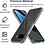 Ntech Hoesje Geschikt voor Google Pixel 10a - transparant Anti Shock silicone hoesje met 2 Pack Screenprotector tempered glass