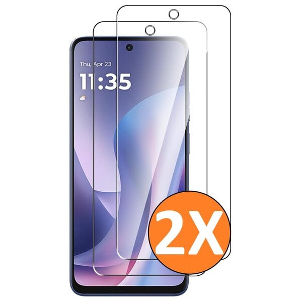 Ntech Screenprotector Geschikt voor Motorola Moto G37 / G47 / G56 5G Screenprotector - 2 Stuks Glas Gehard Motorola Moto G37 Power / G47 Tempered Glass